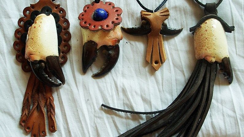 genuine leather amulets and talismans