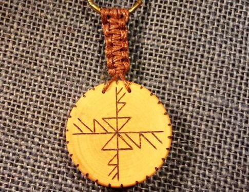 Runic amulet Mill for financial well-being